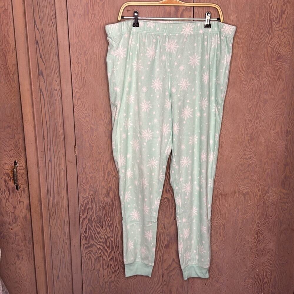NWT Yarn & Sea Ultra-soft Gray Fleecy Night Owl Penguin Pajama Set Size XL - Picture 5 of 10